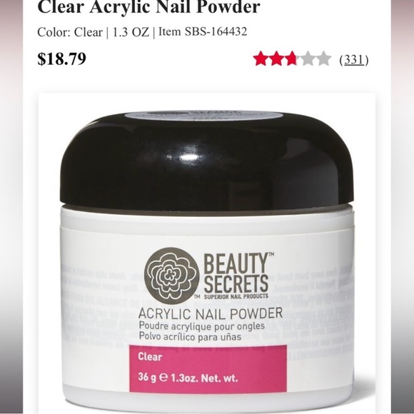 Acrylic nail powder bundle - Picture 2 of 2